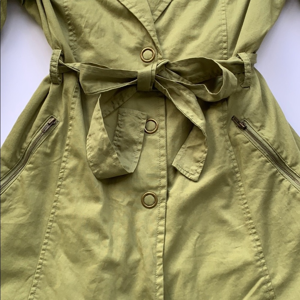 SOLD NWT Tulle Light Green Jacket Sz Small - Picture 3 of 9